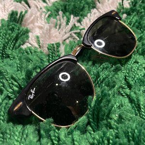 Classic Ray Ban Clubmaster sunglasses